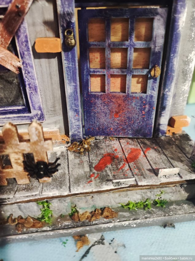 Домик на хэллоуин — Кукольная миниатюра своими руками: еда