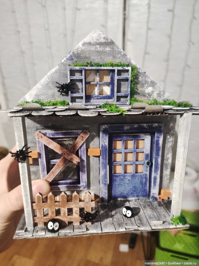 Домик на хэллоуин — Кукольная миниатюра своими руками: еда (фото 6)