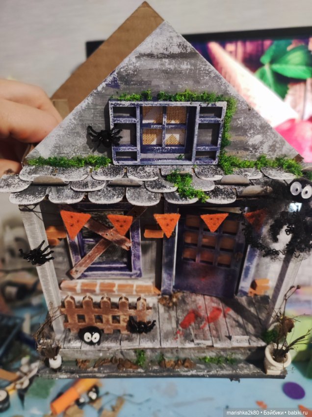 Домик на хэллоуин — Кукольная миниатюра своими руками: еда (фото 9)