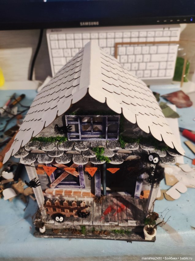 Домик на хэллоуин — Кукольная миниатюра своими руками: еда