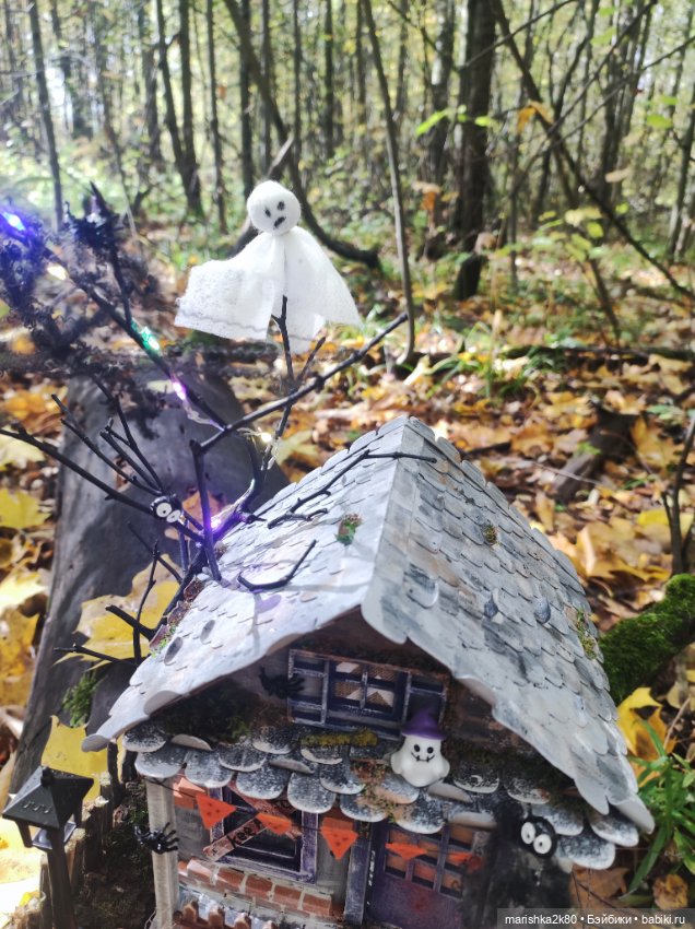 Домик на хэллоуин — Кукольная миниатюра своими руками: еда