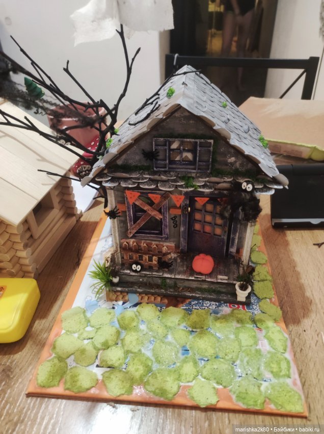 Домик на хэллоуин — Кукольная миниатюра своими руками: еда