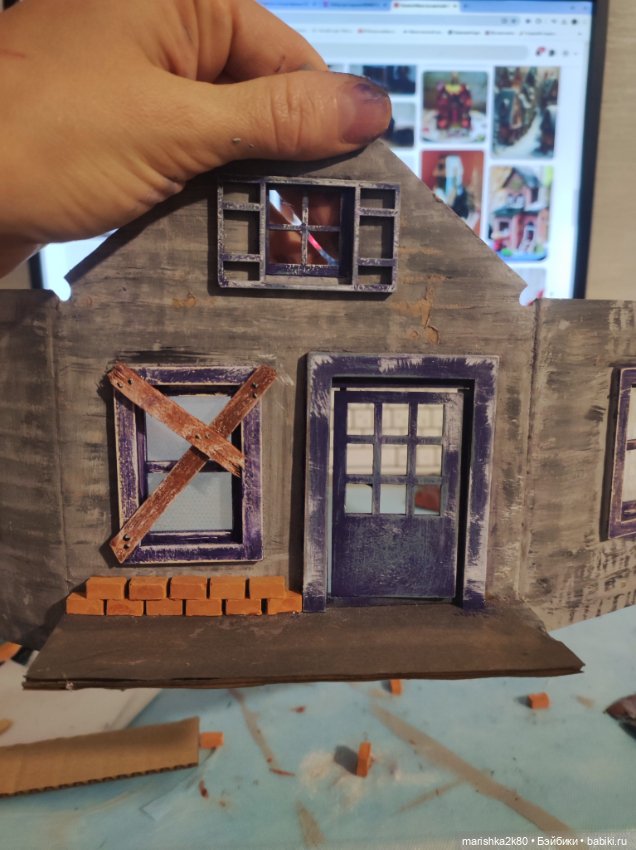 Домик на хэллоуин — Кукольная миниатюра своими руками: еда (фото 4)