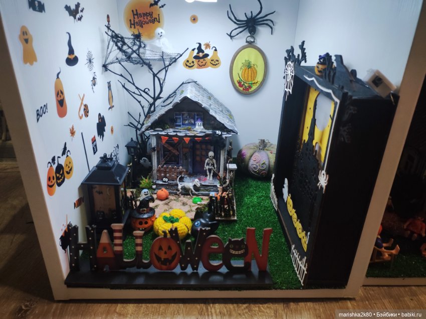 Домик на хэллоуин — Кукольная миниатюра своими руками: еда