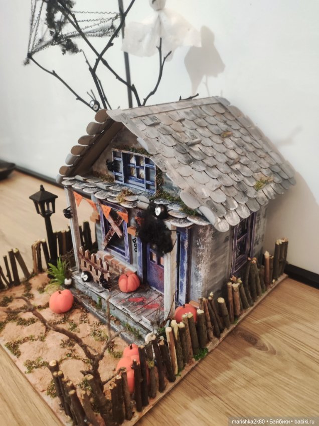 Домик на хэллоуин — Кукольная миниатюра своими руками: еда