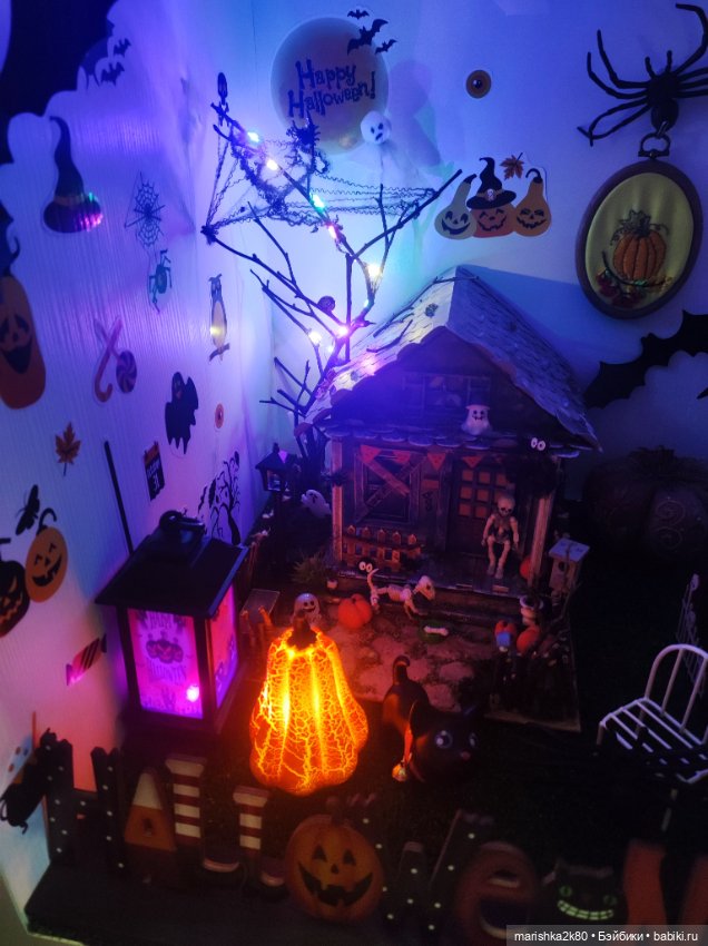 Домик на хэллоуин — Кукольная миниатюра своими руками: еда