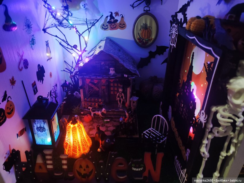 Домик на хэллоуин — Кукольная миниатюра своими руками: еда