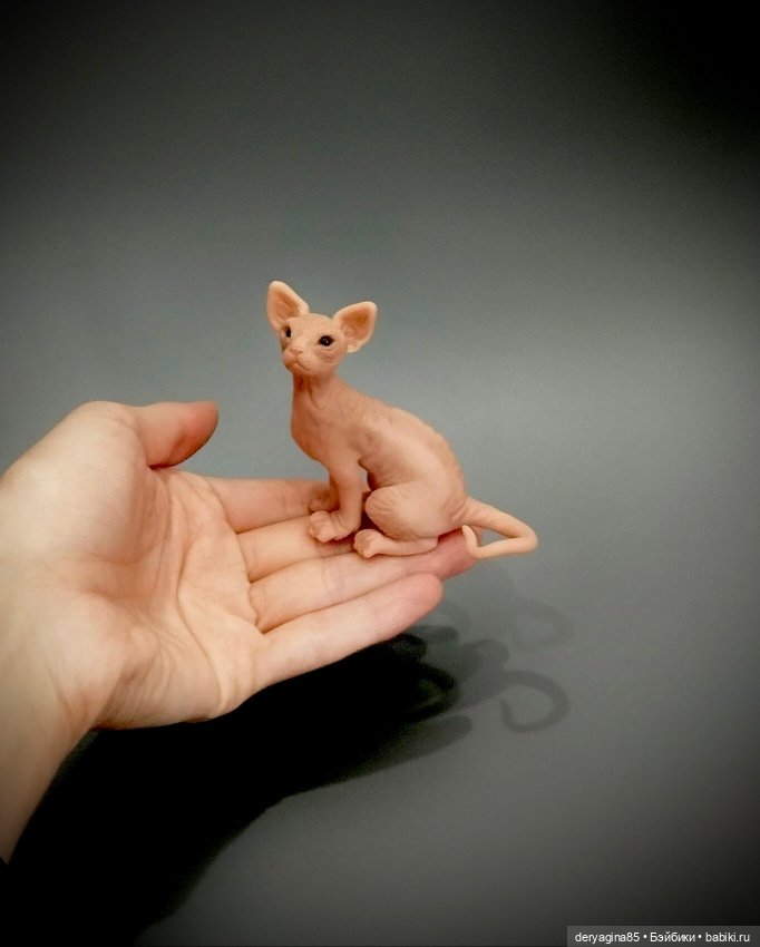 Сфинкс — Лепка авторских игрушек и папье (фото 9)