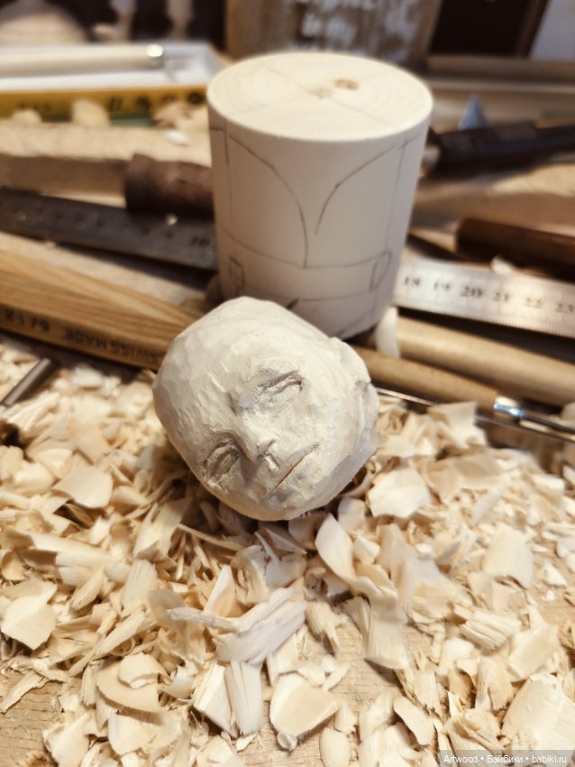 Марго — Авторские шарнирные куклы своими руками: лепка (фото 5)