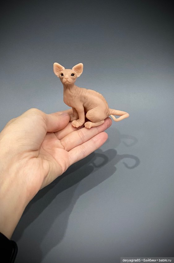 Сфинкс — Лепка авторских игрушек и папье (фото 8)