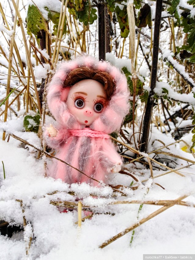 Про Нафочку. Нафочка в снегу (фото 9)