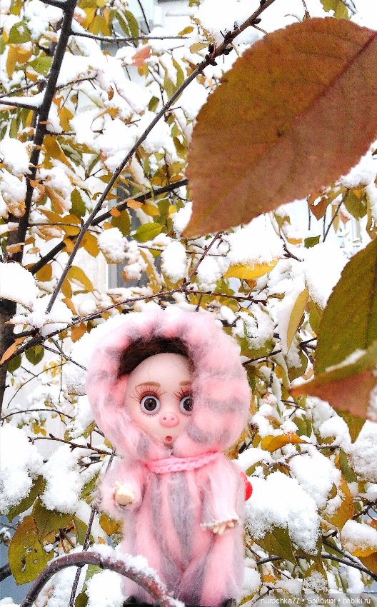 Про Нафочку. Нафочка в снегу