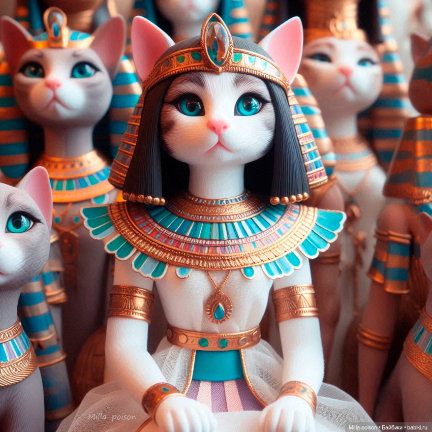 Куклы кошки — Рисование и арт: скетчи