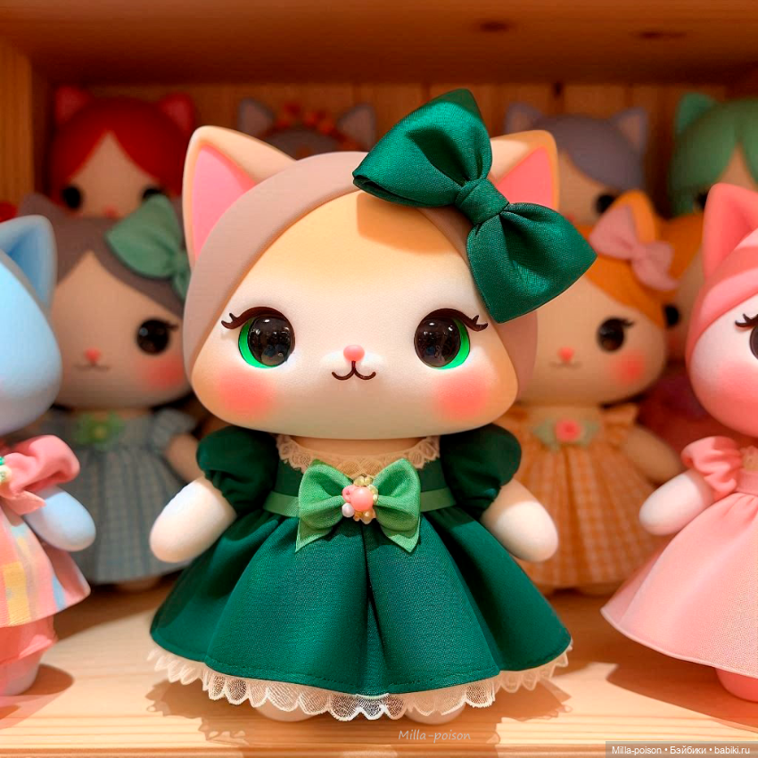 Куклы кошки — Рисование и арт: скетчи (фото 9)