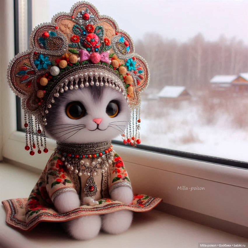 Куклы кошки — Рисование и арт: скетчи (фото 3)