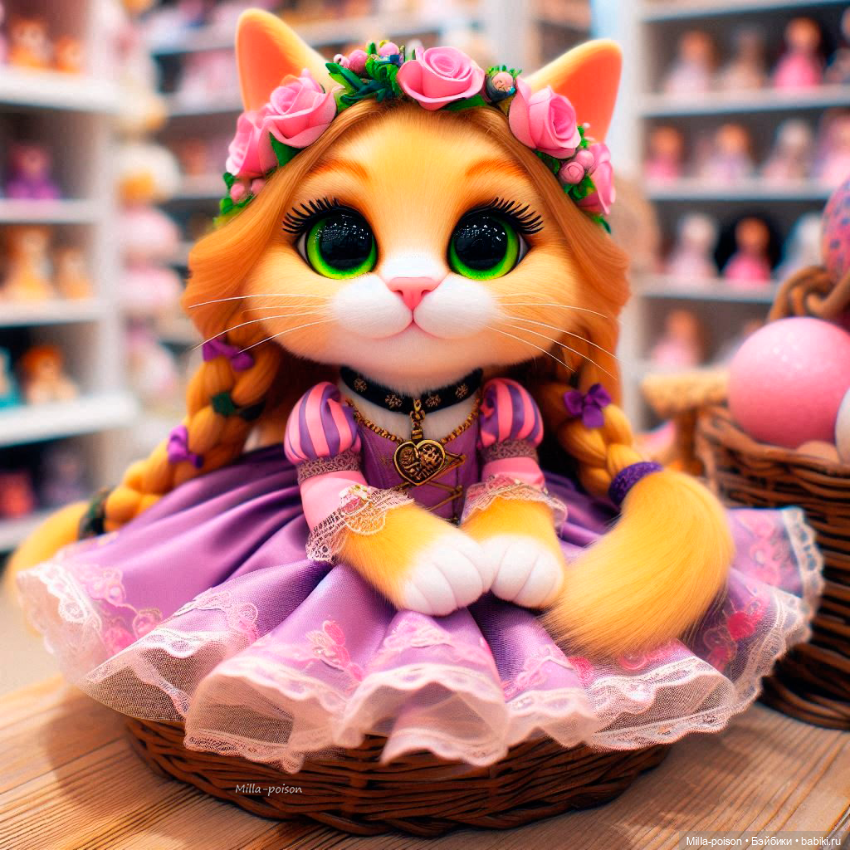 Куклы кошки — Рисование и арт: скетчи (фото 7)