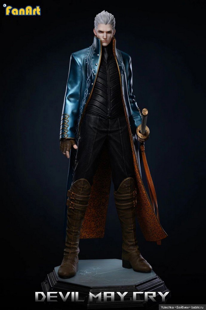 Fanart Studio - статуя Devil May Cry Vergil (фото 2)