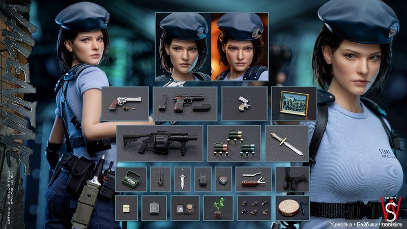 SWtoys - фигурка Джилл Валентайн (фото 7)