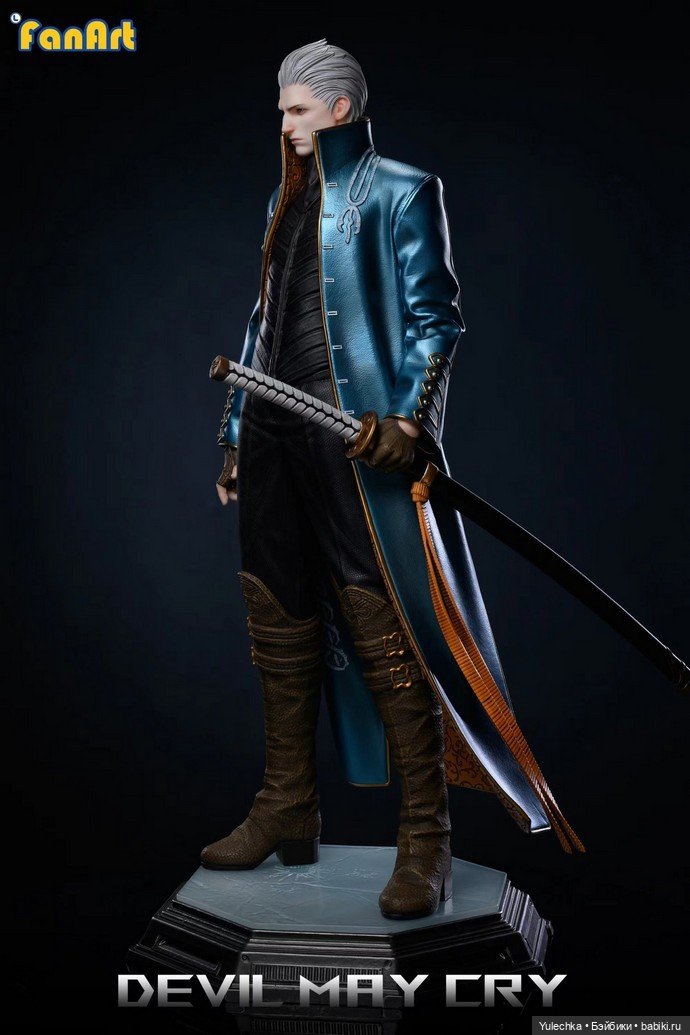 Fanart Studio - статуя Devil May Cry Vergil (фото 5)