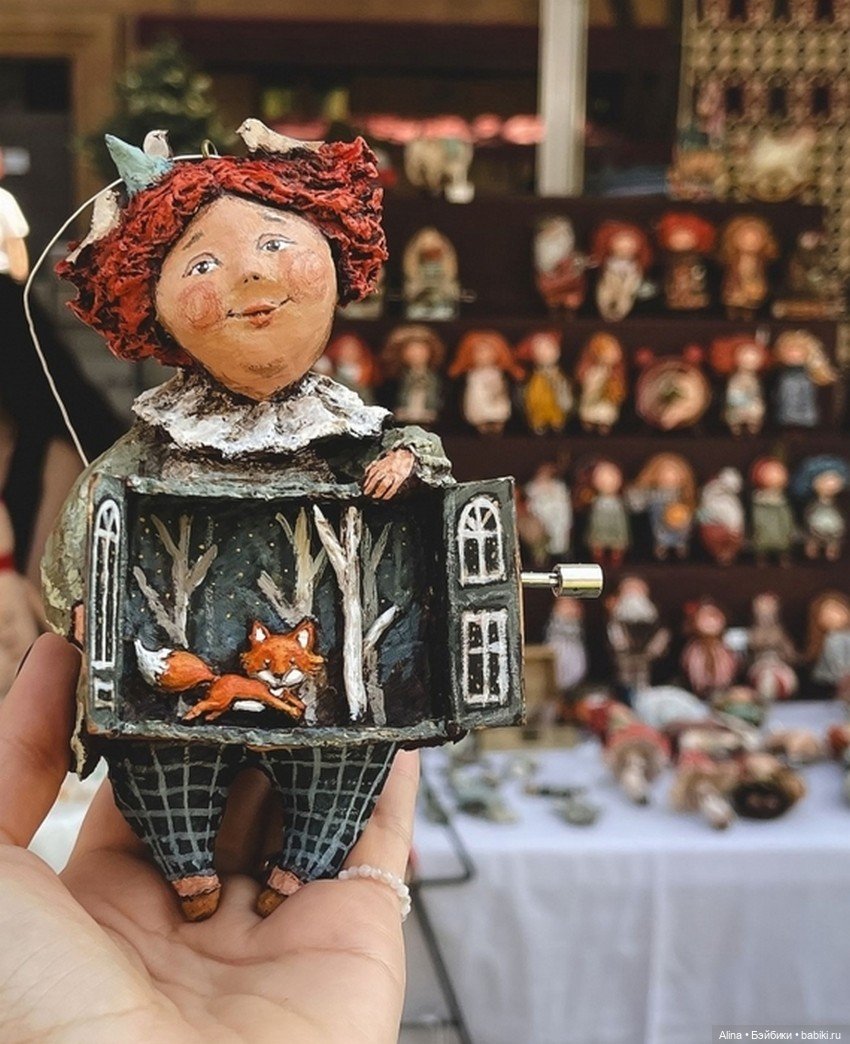 Игрушки Римы Петросян — Лепка авторских игрушек и папье (фото 3)