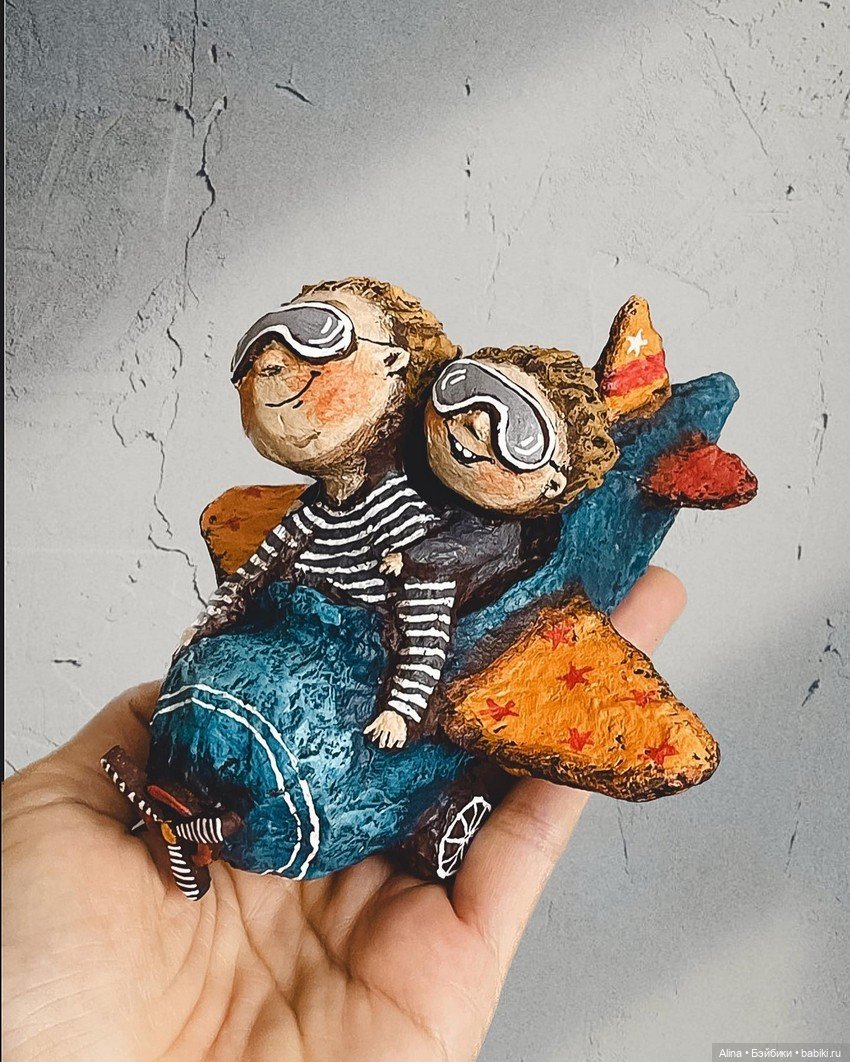 Игрушки Римы Петросян — Лепка авторских игрушек и папье