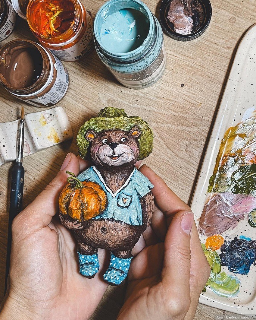 Игрушки Римы Петросян — Лепка авторских игрушек и папье