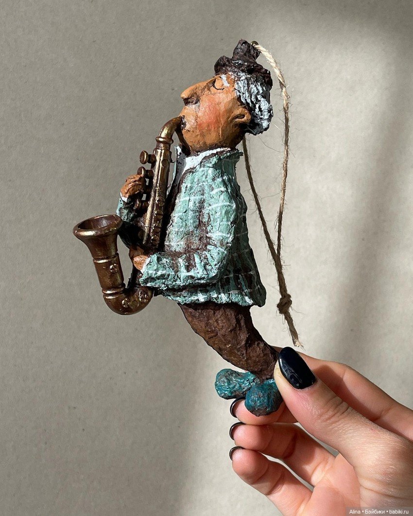 Игрушки Римы Петросян — Лепка авторских игрушек и папье (фото 7)