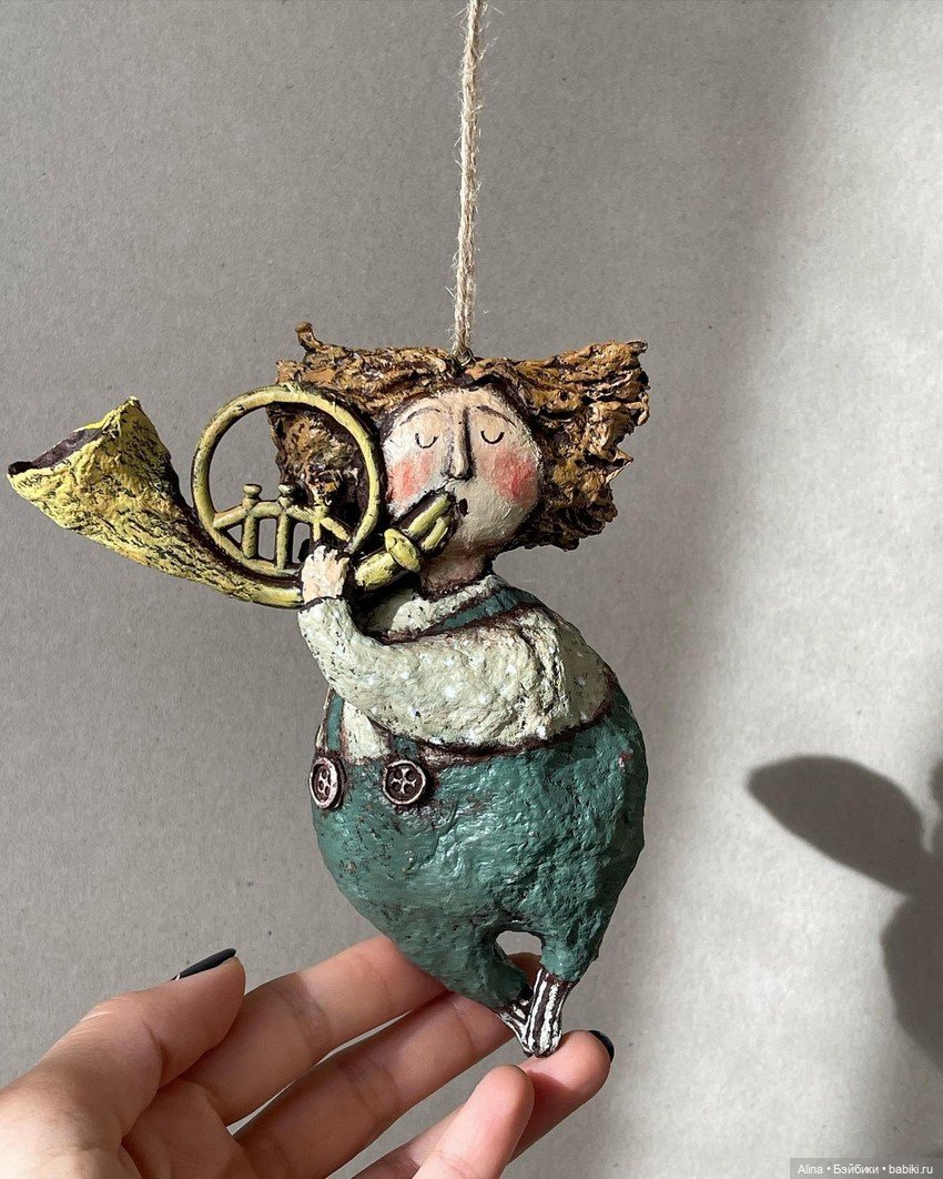 Игрушки Римы Петросян — Лепка авторских игрушек и папье