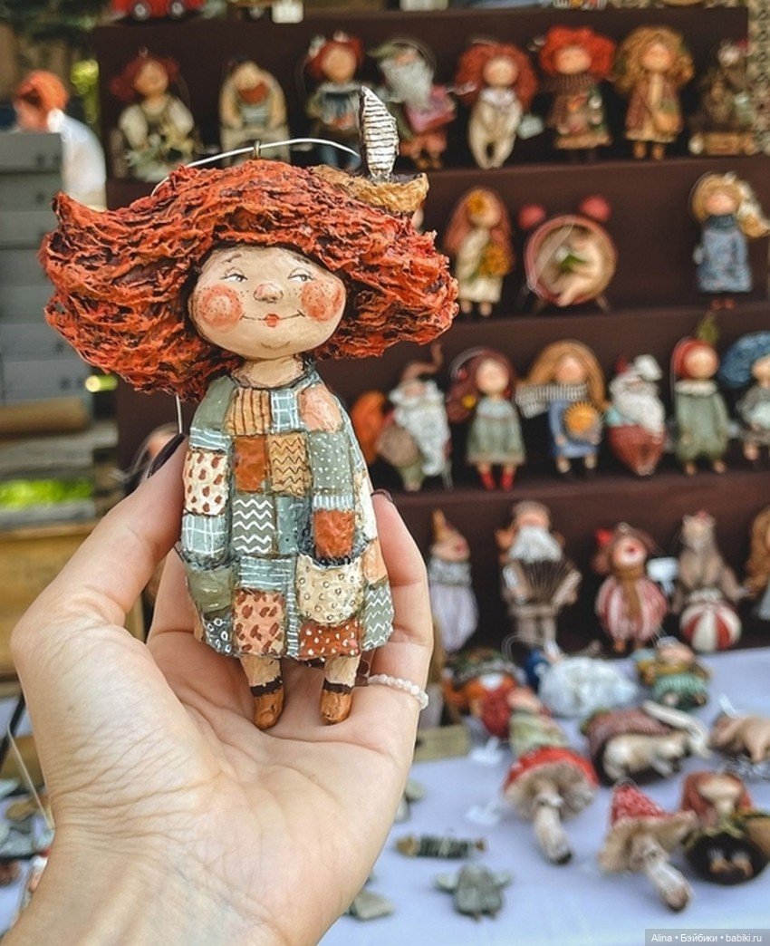 Игрушки Римы Петросян — Лепка авторских игрушек и папье