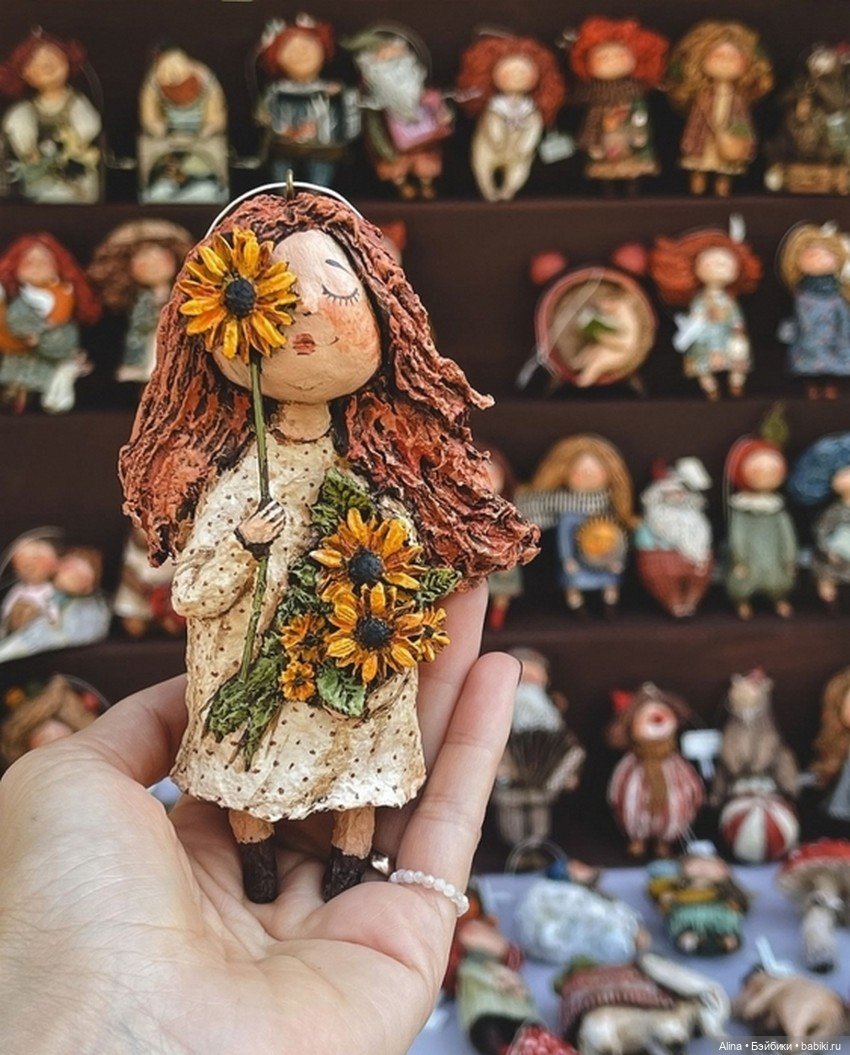 Игрушки Римы Петросян — Лепка авторских игрушек и папье (фото 4)