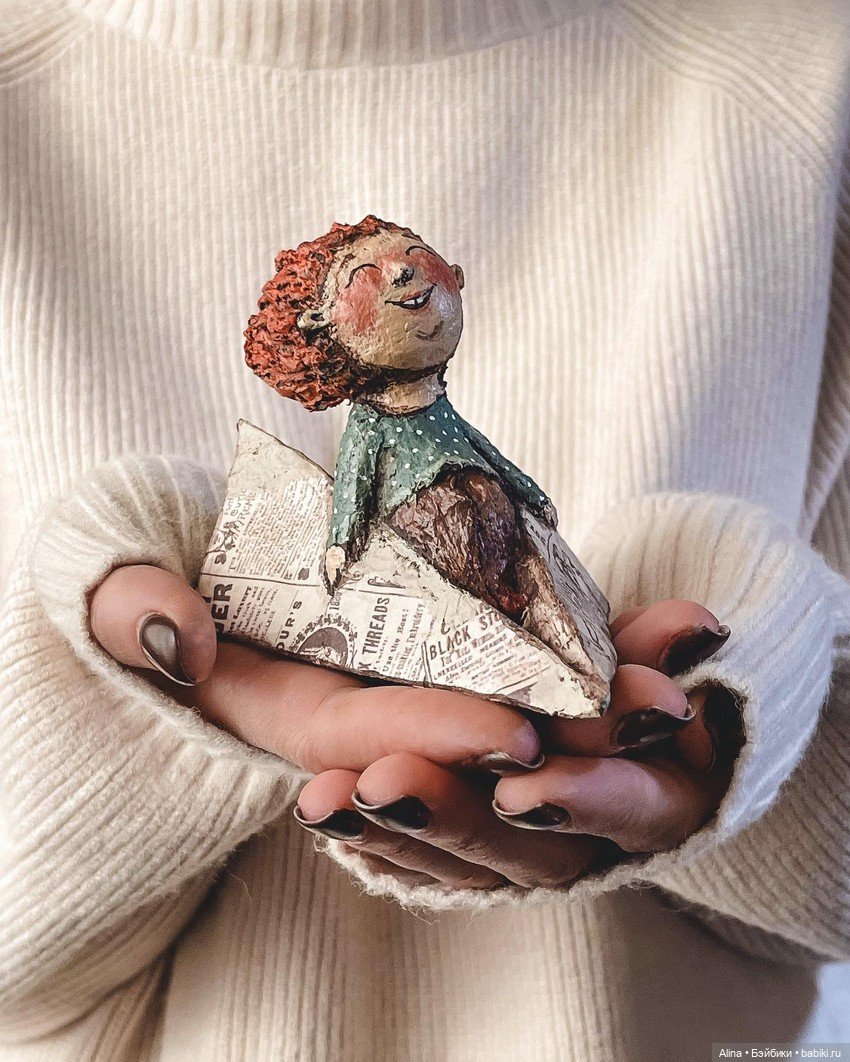 Игрушки Римы Петросян — Лепка авторских игрушек и папье