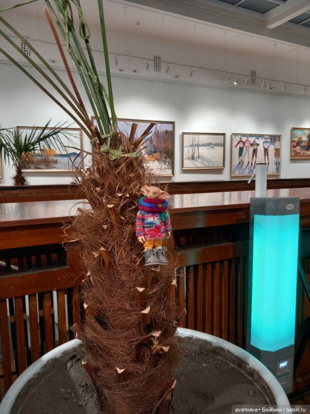 Хуан в музее изобразительных искусств