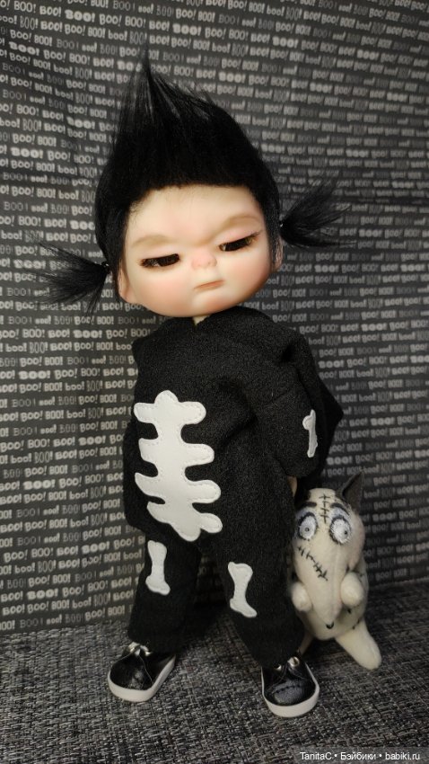 Крошка Бу, кастом и ООАК - Фудоу (22 см) Doris (фото 6)