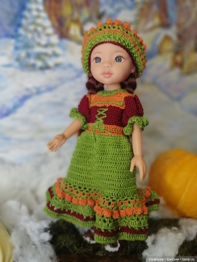 Вязаное кукольное — Одежда и обувь для кукол своими руками: фото (фото 10)