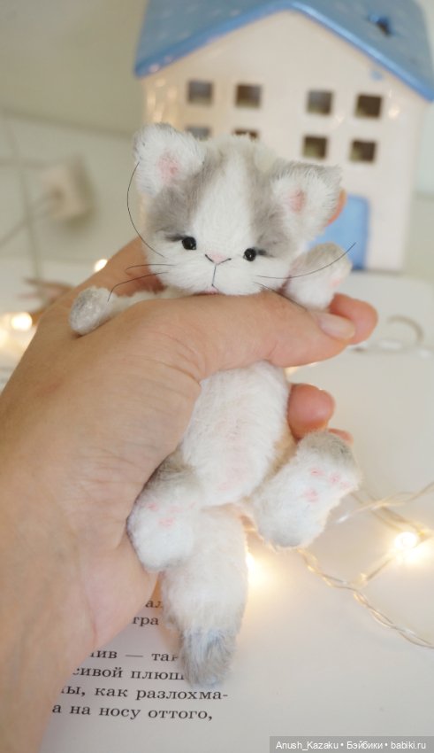 Котёнок Марли 💗 — Авторские мишки Тедди и друзья: фото