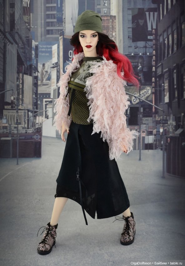 Альбомы с выкройками для кукол. Альбом №10 Куклы Iplehouse FID (фото 6)