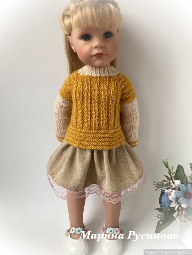 Гардероб цвета осени — Одежда и обувь для кукол своими руками: фото (фото 6)