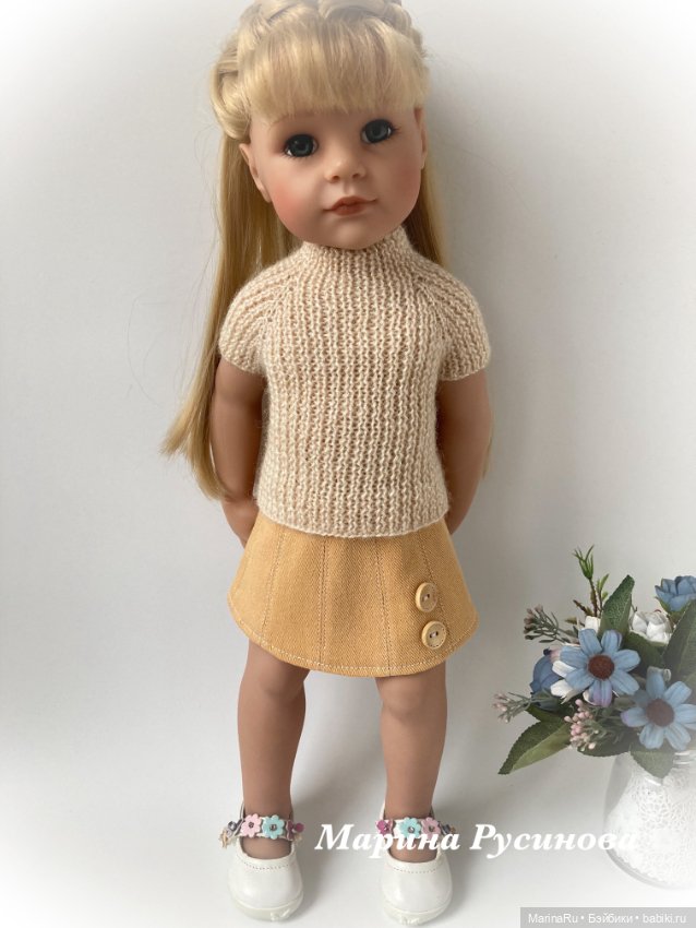 Гардероб цвета осени — Одежда и обувь для кукол своими руками: фото (фото 3)