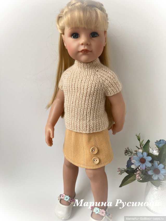 Гардероб цвета осени — Одежда и обувь для кукол своими руками: фото (фото 4)