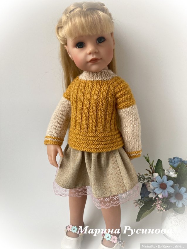 Гардероб цвета осени — Одежда и обувь для кукол своими руками: фото (фото 5)
