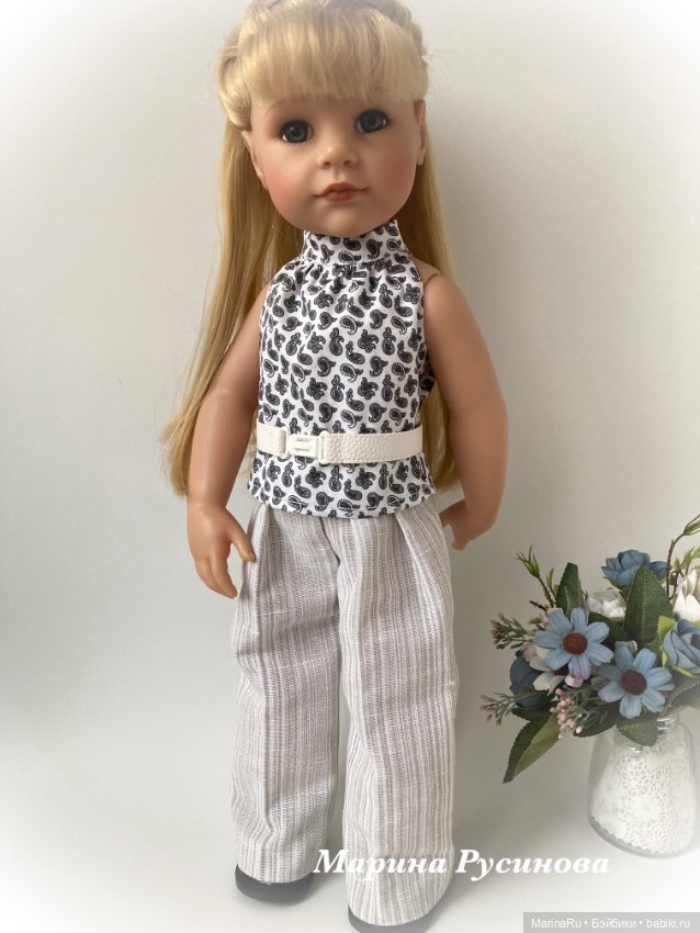 Гардероб цвета осени — Одежда и обувь для кукол своими руками: фото (фото 8)