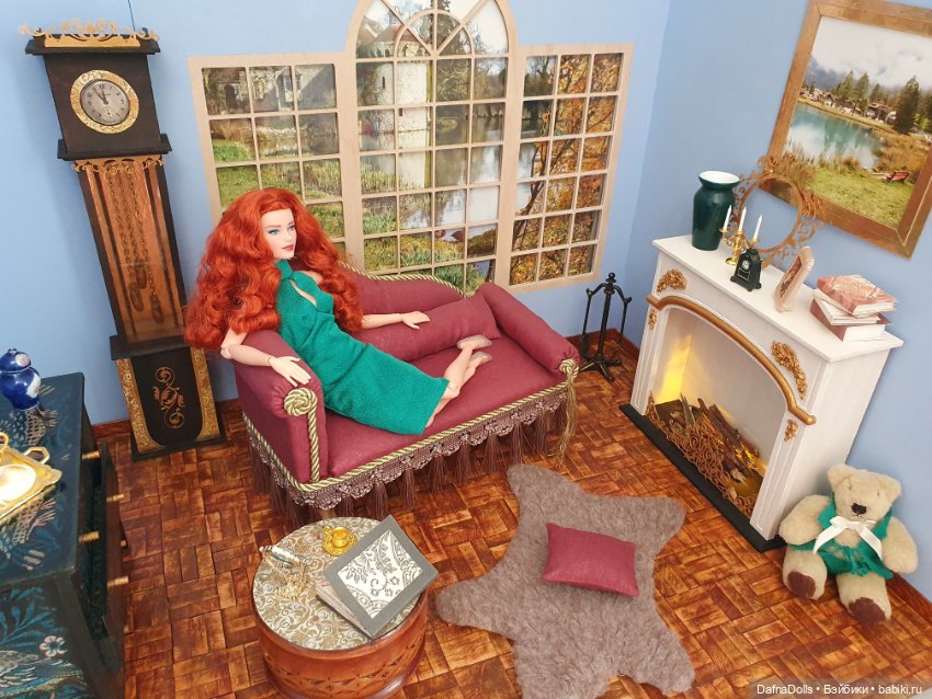 Румбокс продолжение. Часы, шкаф и диванчик☺️ (фото 3)