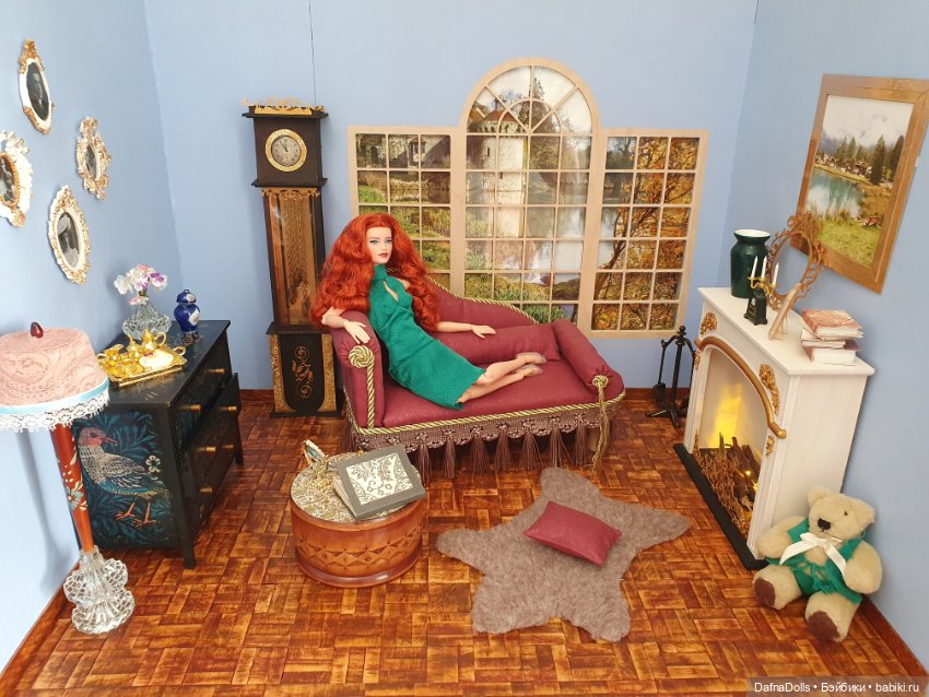 Румбокс продолжение. Часы, шкаф и диванчик☺️ (фото 2)