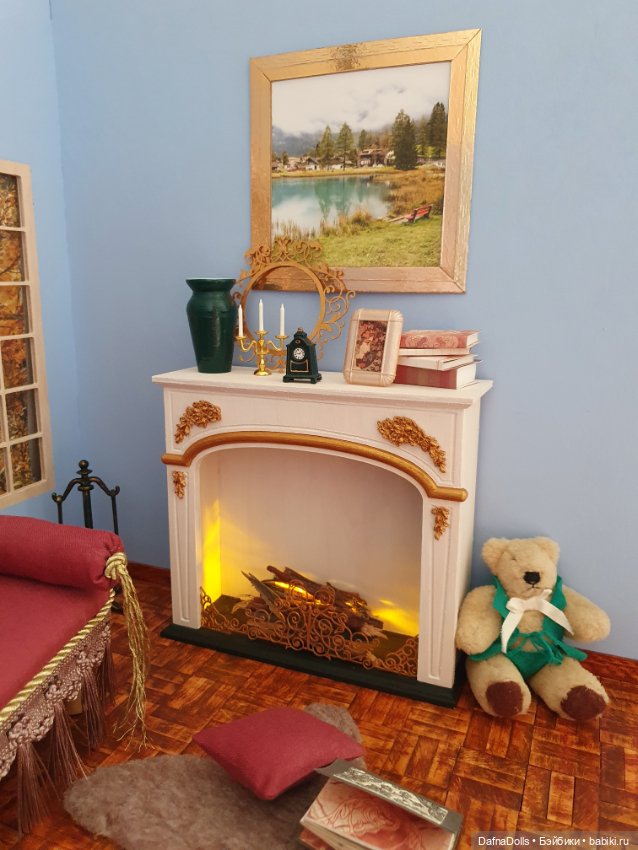 Румбокс продолжение. Часы, шкаф и диванчик☺️ (фото 7)