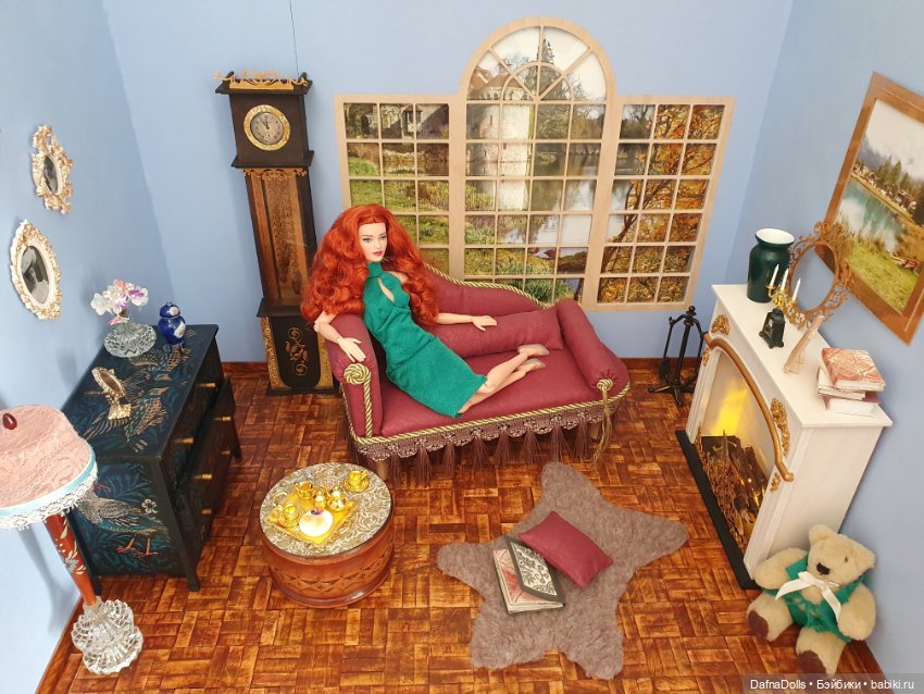 Румбокс продолжение. Часы, шкаф и диванчик☺️ (фото 6)