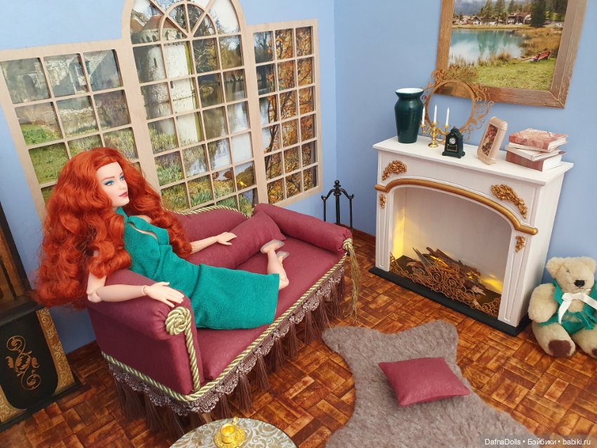 Румбокс продолжение. Часы, шкаф и диванчик☺️ (фото 4)