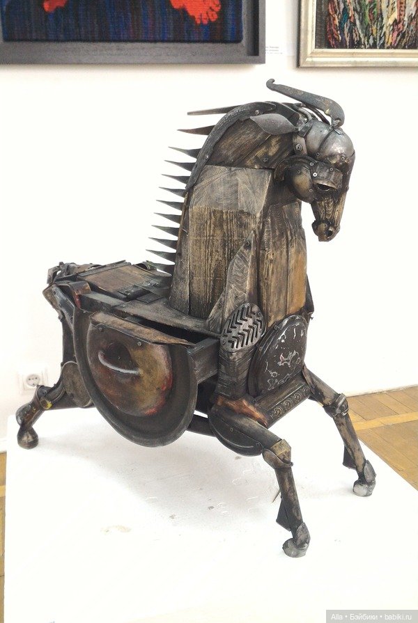 Скульптуры Татьяны Шубиной из железяк (фото 7)