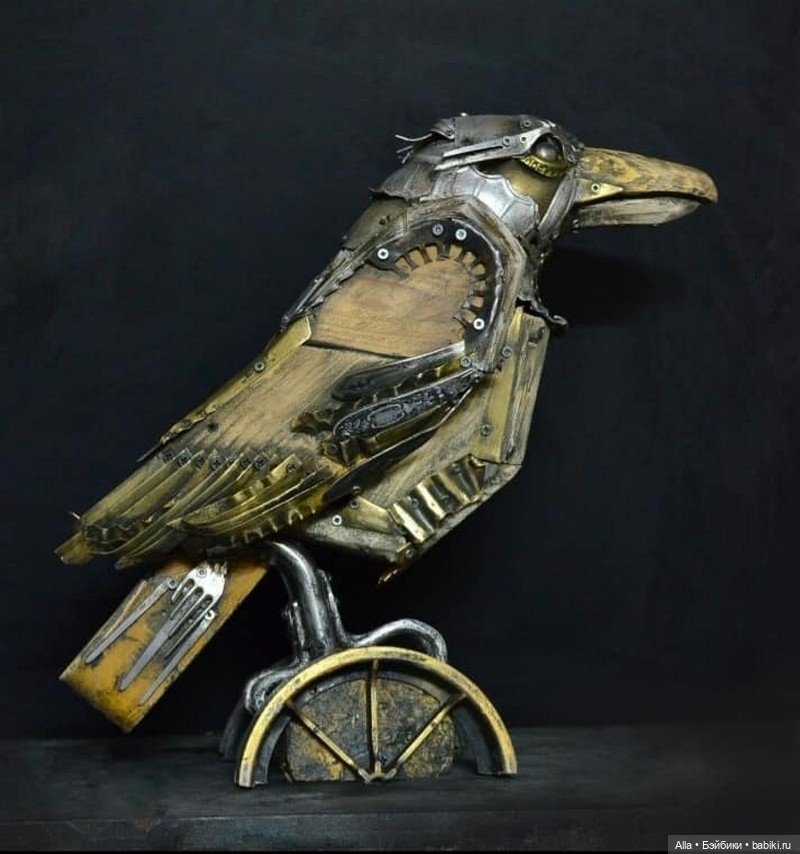 Скульптуры Татьяны Шубиной из железяк