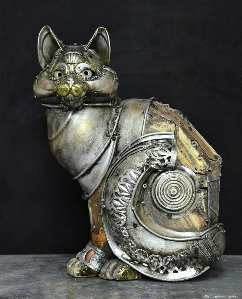 Скульптуры Татьяны Шубиной из железяк
