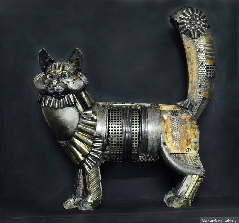 Скульптуры Татьяны Шубиной из железяк